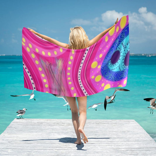 Neighbouring Countries Beach Towel Beach Towel