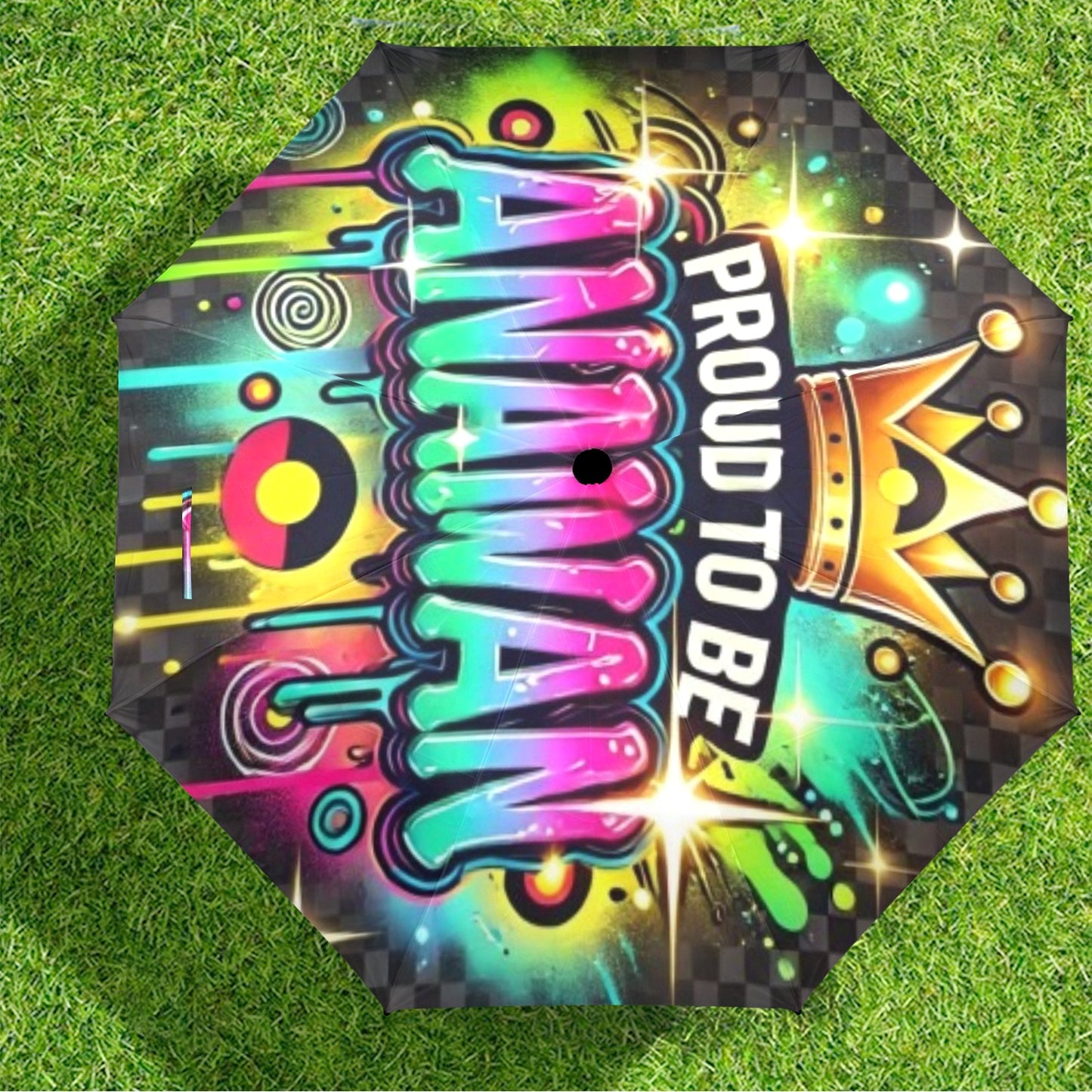 Proud to Be Anaiwan Semi-Automatic Umbrella