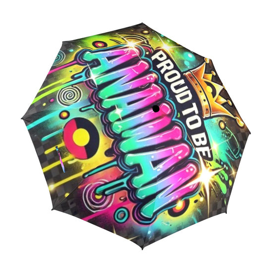 Proud to Be Anaiwan Semi-Automatic Umbrella
