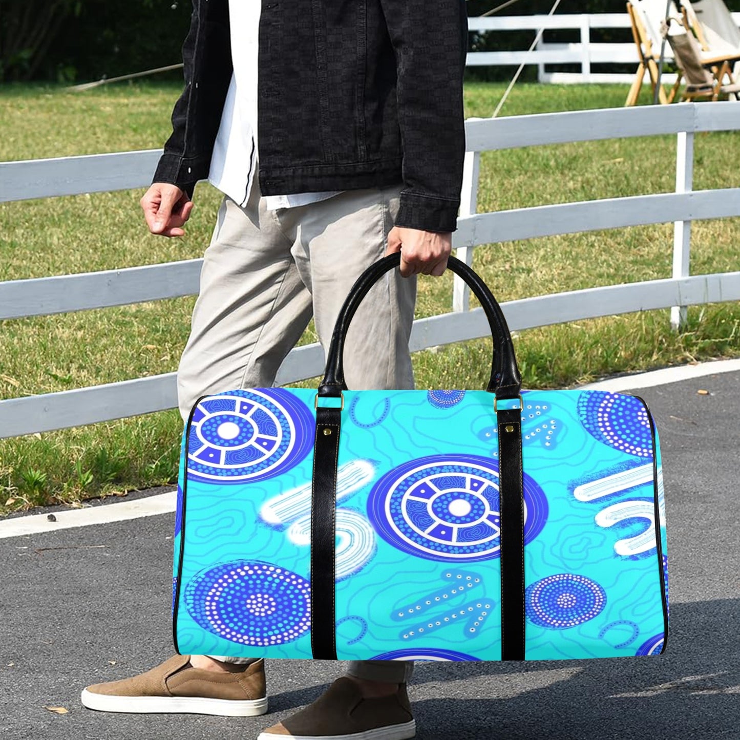 When Oceans Collide Travel Bag-Large