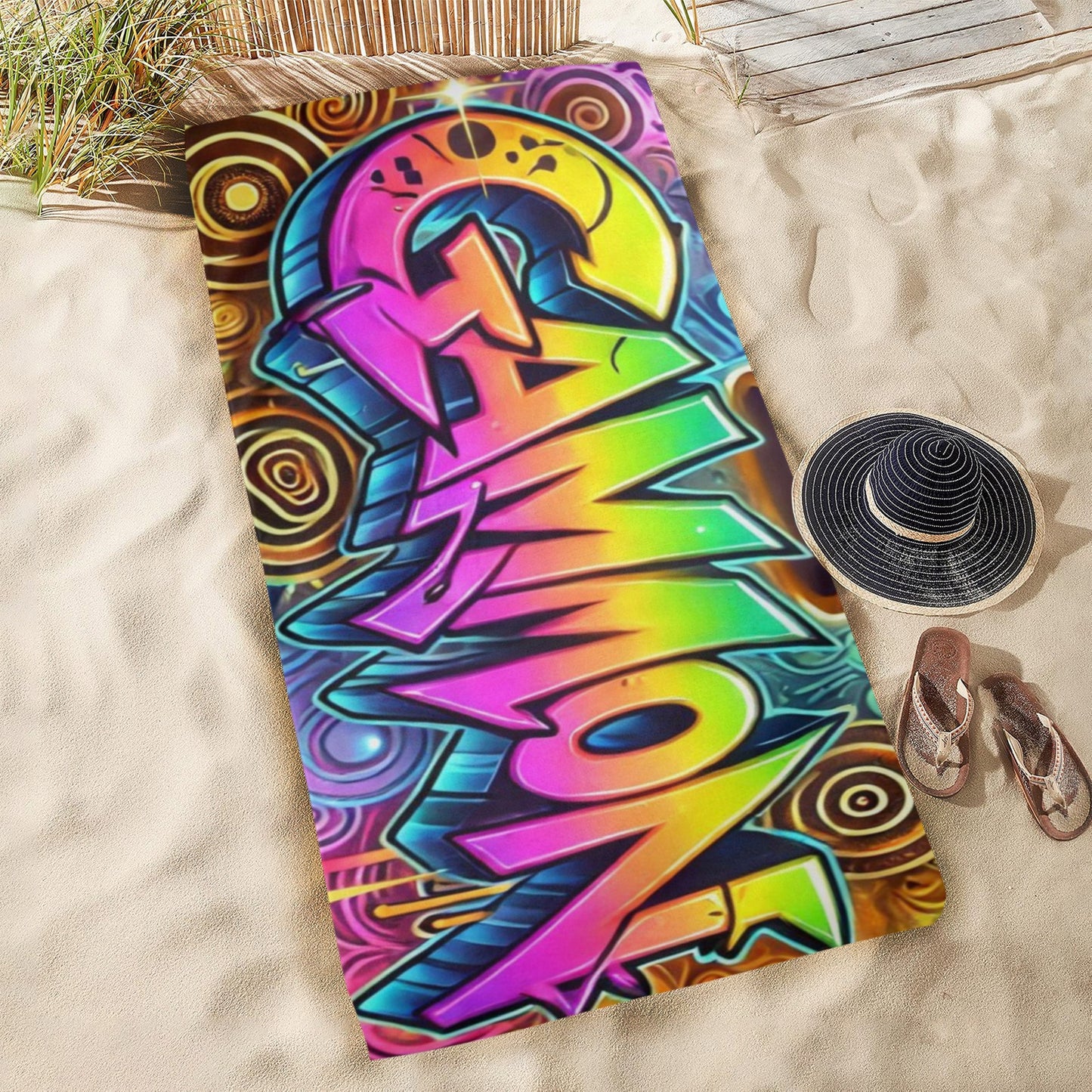 'Gammon' Beach Towel