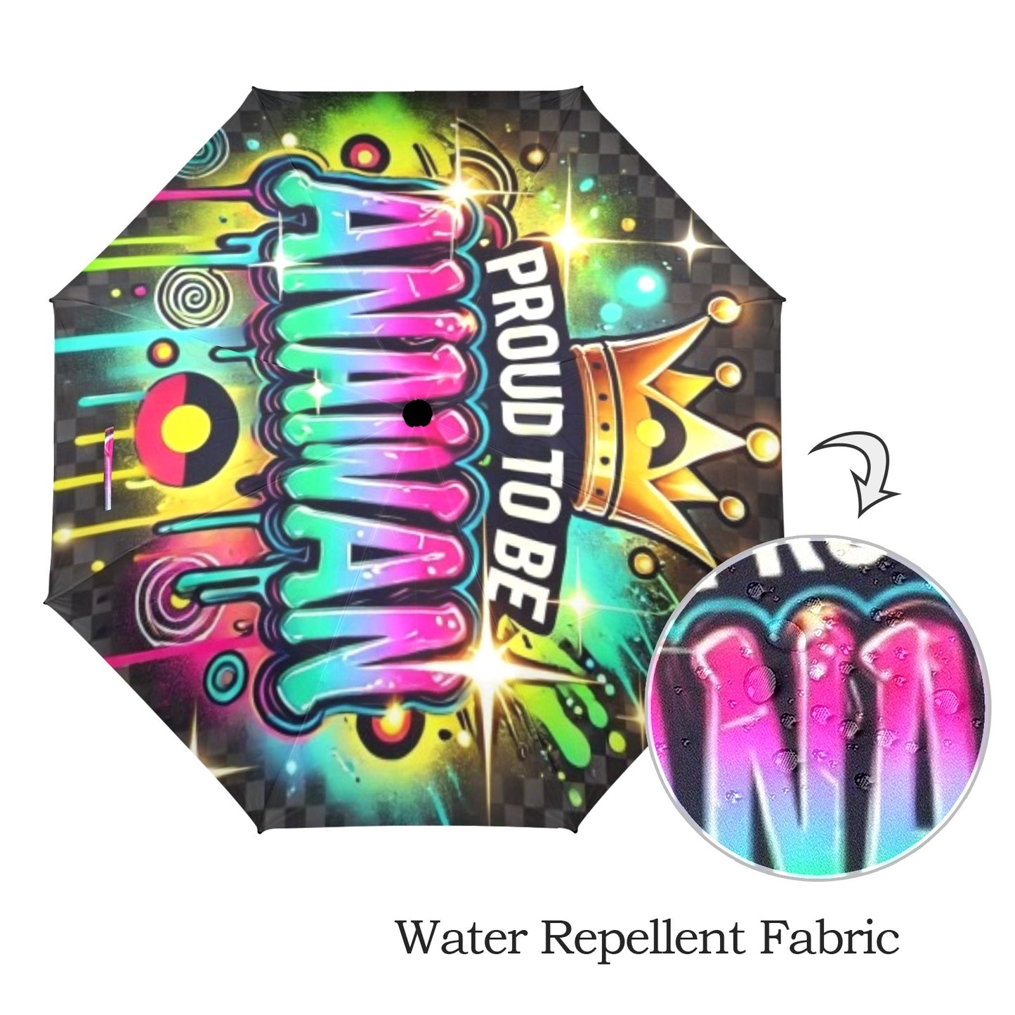 Proud to Be Anaiwan Semi-Automatic Umbrella