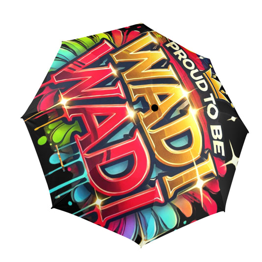 Proud To Be Wadi Wadi Umbrella Semi-Automatic Foldable Umbrella