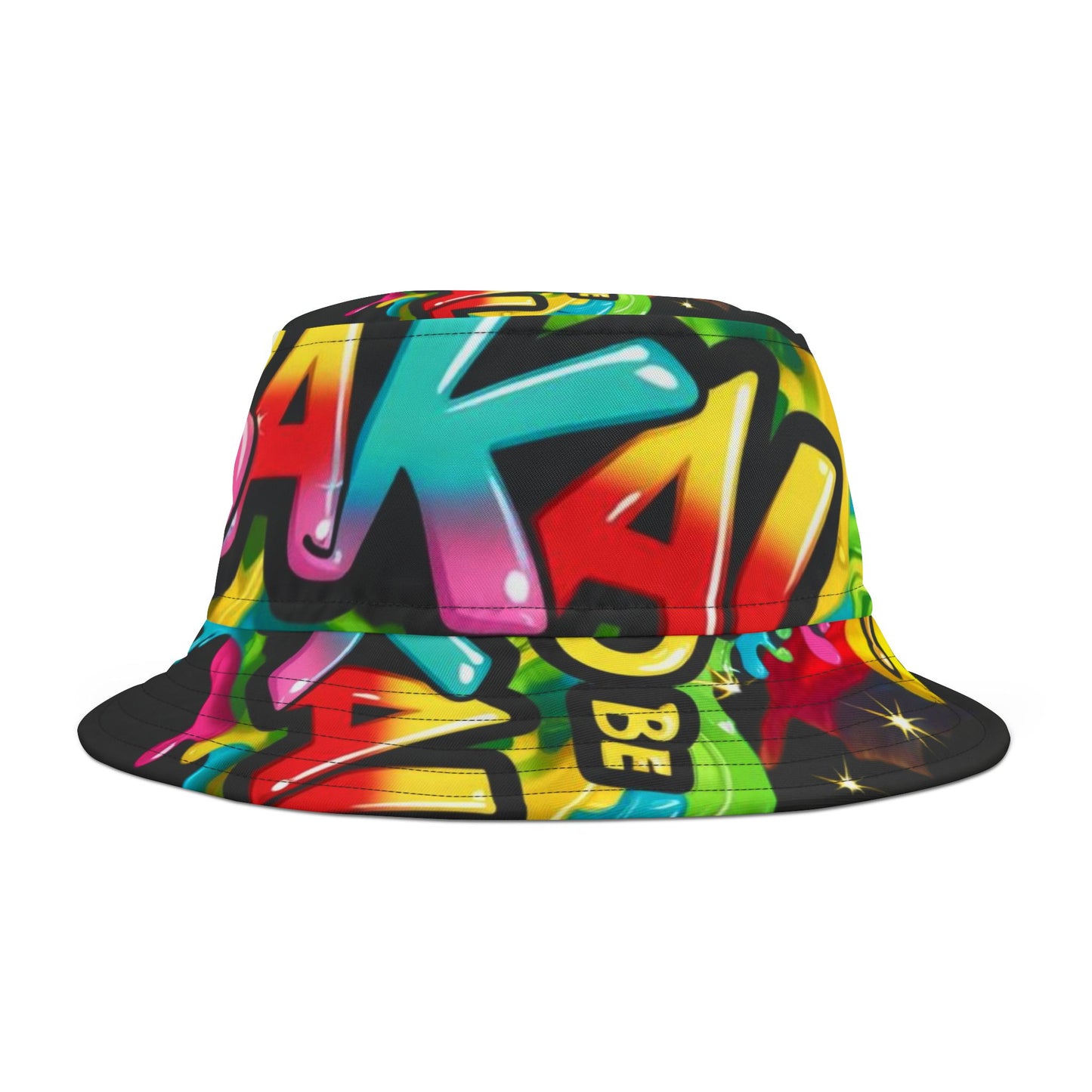 Graffiti Bucket Hat - Proud to Be Awabakal