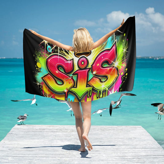 Sis Beach Towel