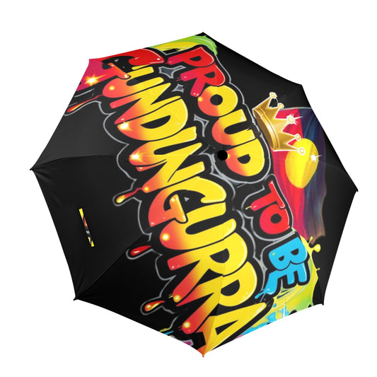 Proud To Be Gundungurra Umbrella Semi-Automatic Foldable Umbrella