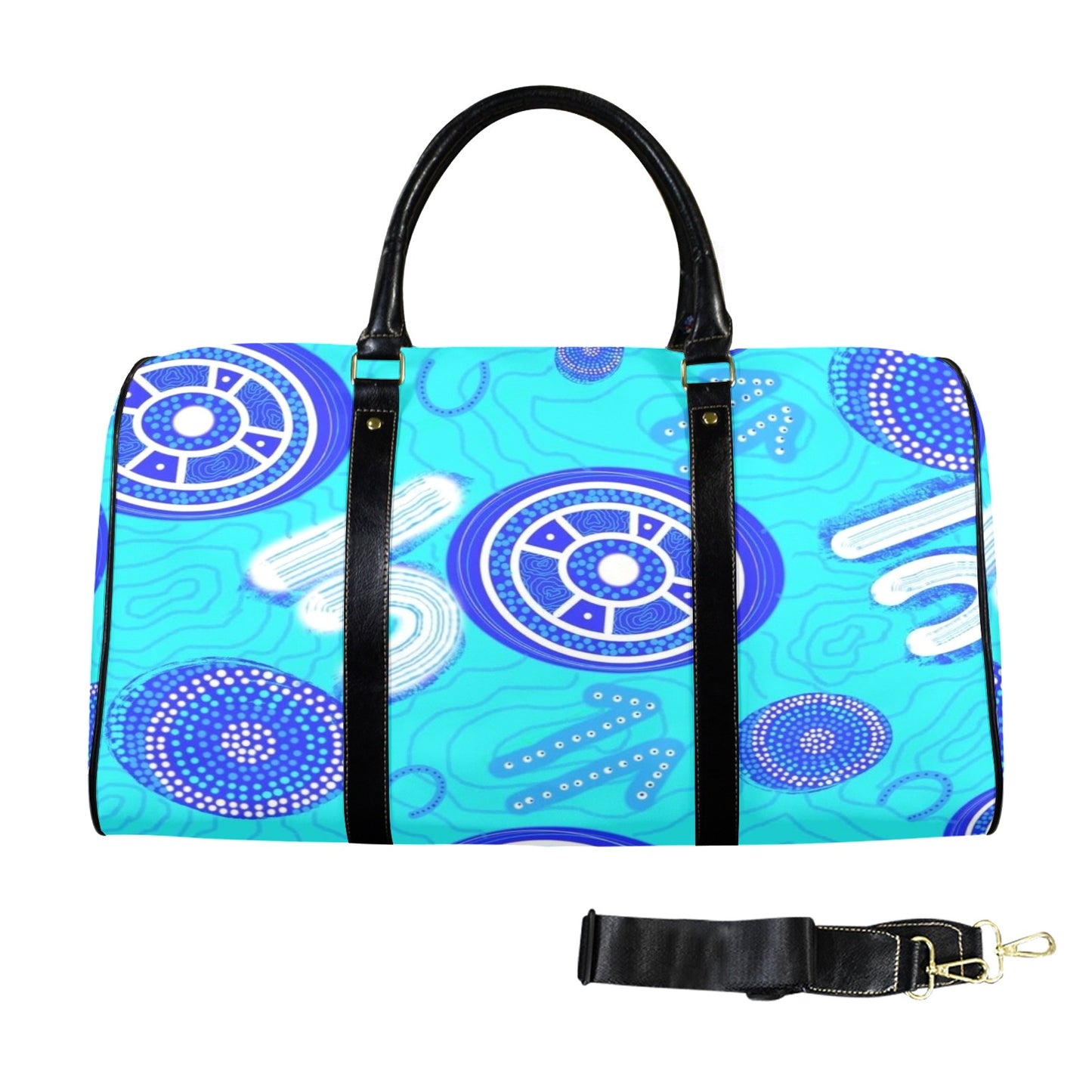 When Oceans Collide Travel Bag-Large