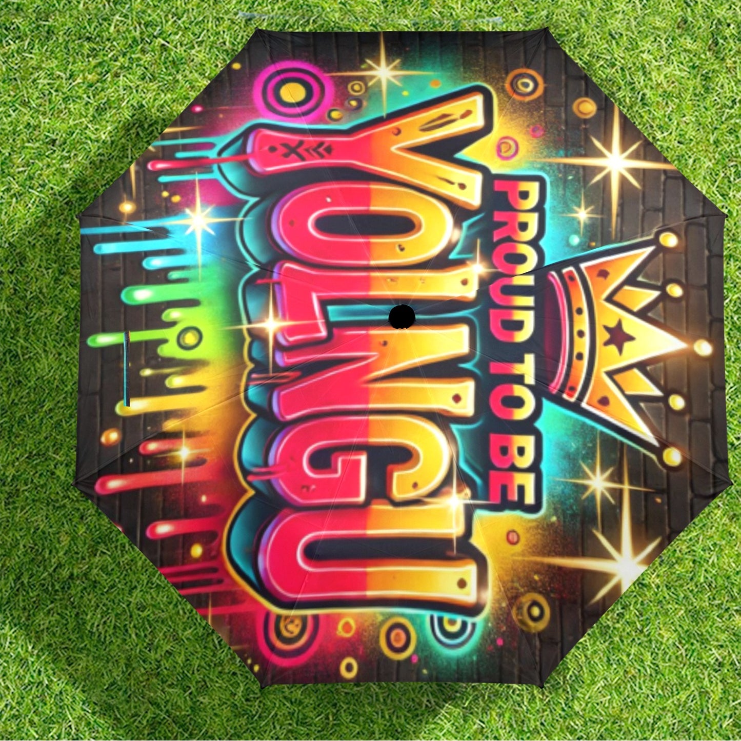 Proud to be Yolngu Semi-Automatic Umbrella
