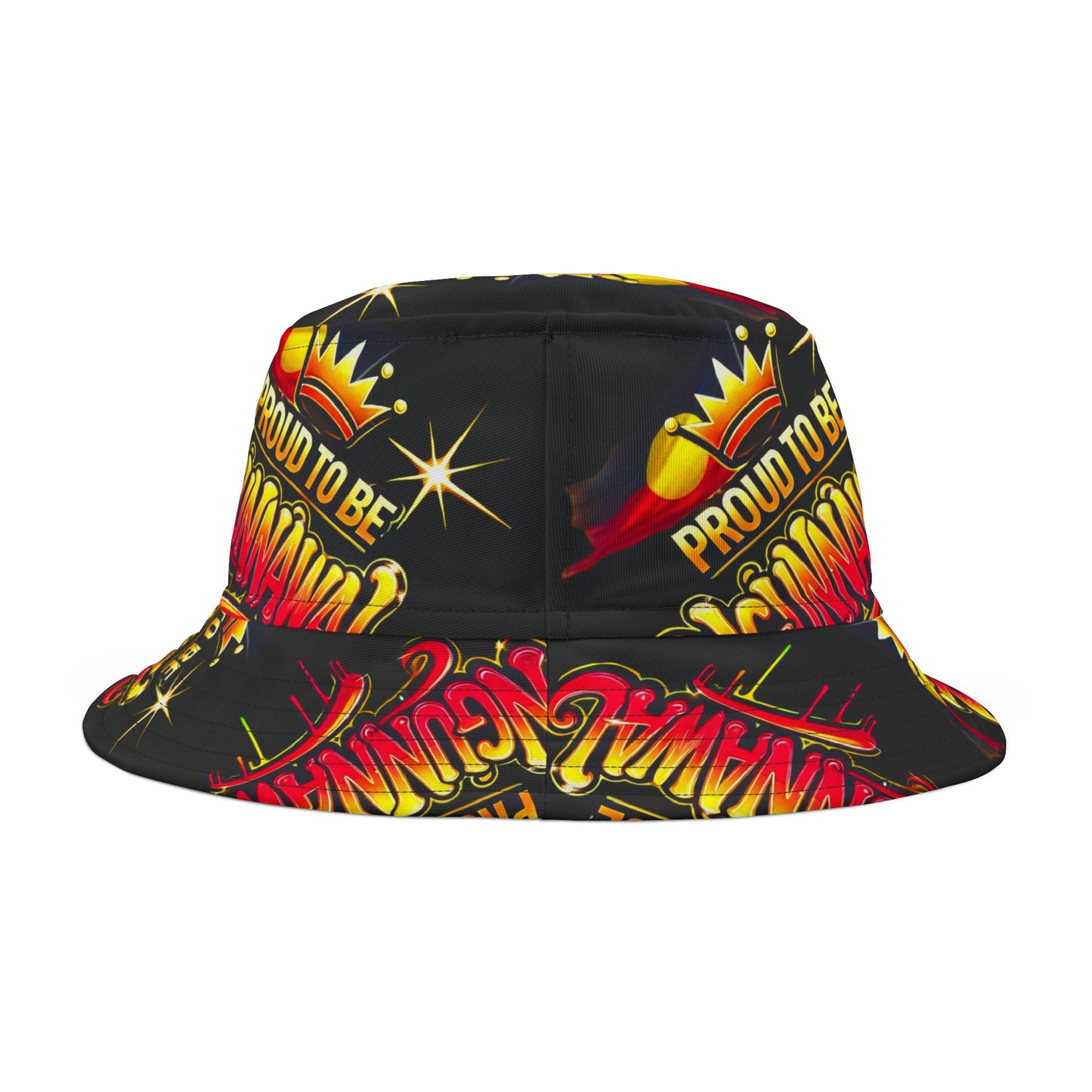 Graffiti Bucket Hat Proud to Be Ngunnawal