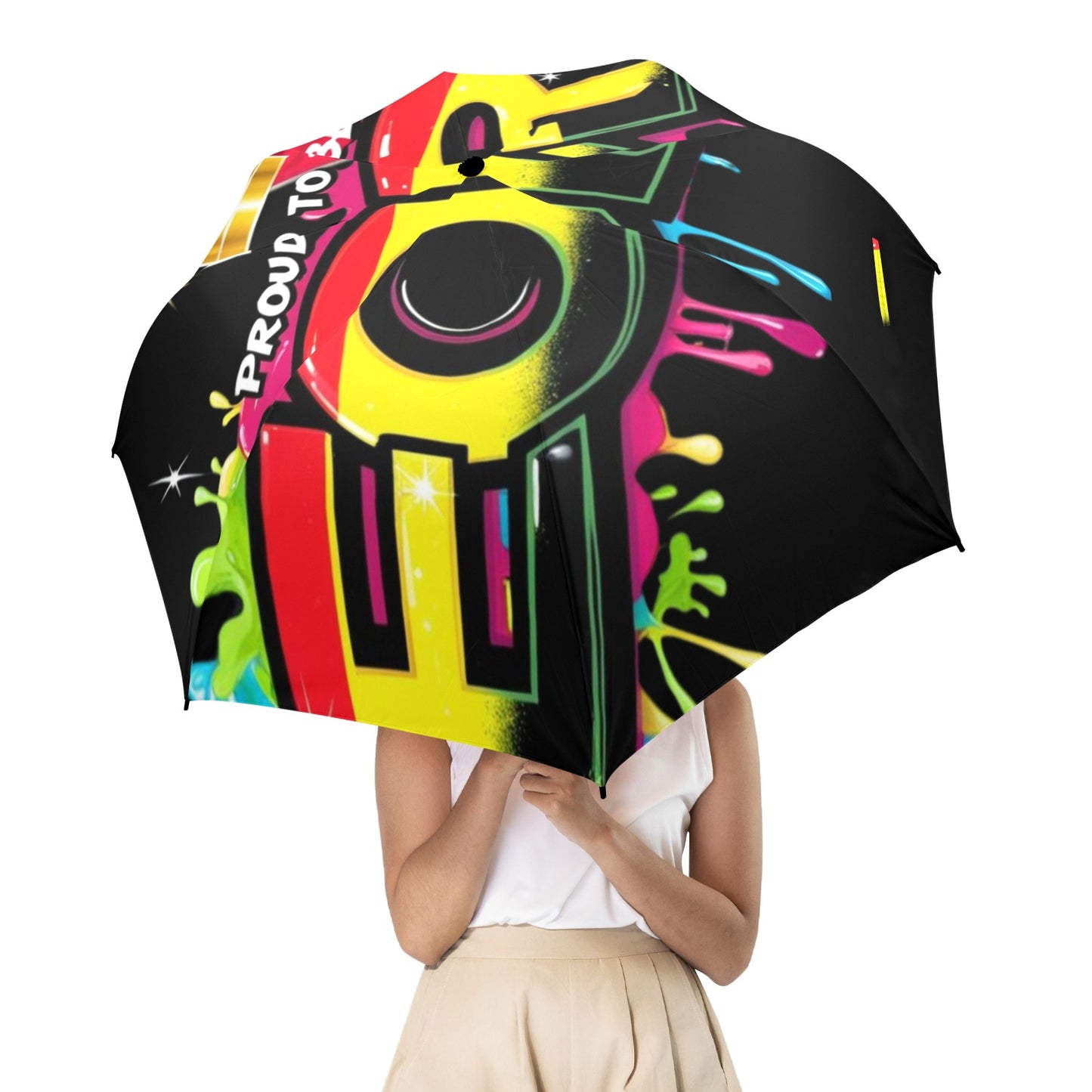Proud To Be Eora Semi-Automatic Foldable Umbrella