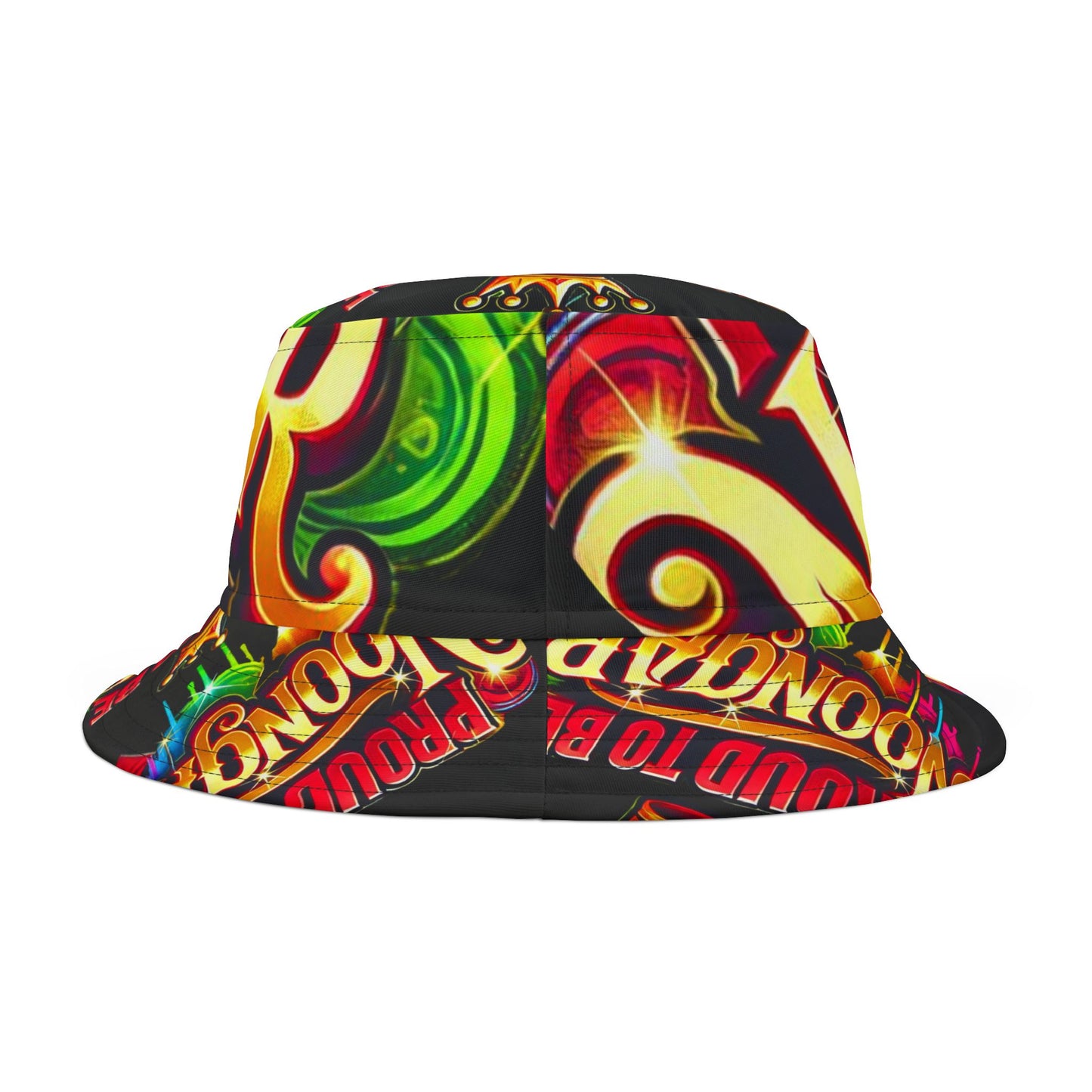 Graffiti Bucket Hat - Proud to be Noongar