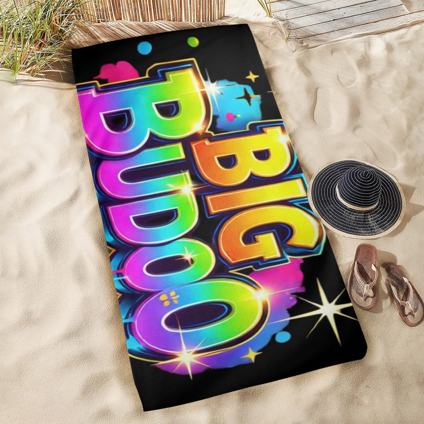 Big Budoo Beach Towel