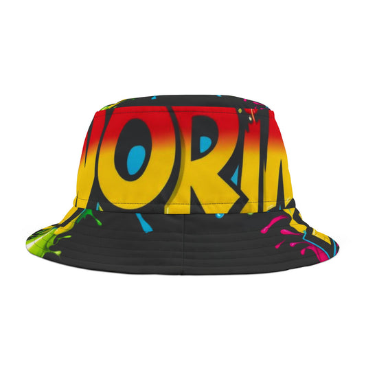 Graffiti Bucket Hat Proud to Be Worimi