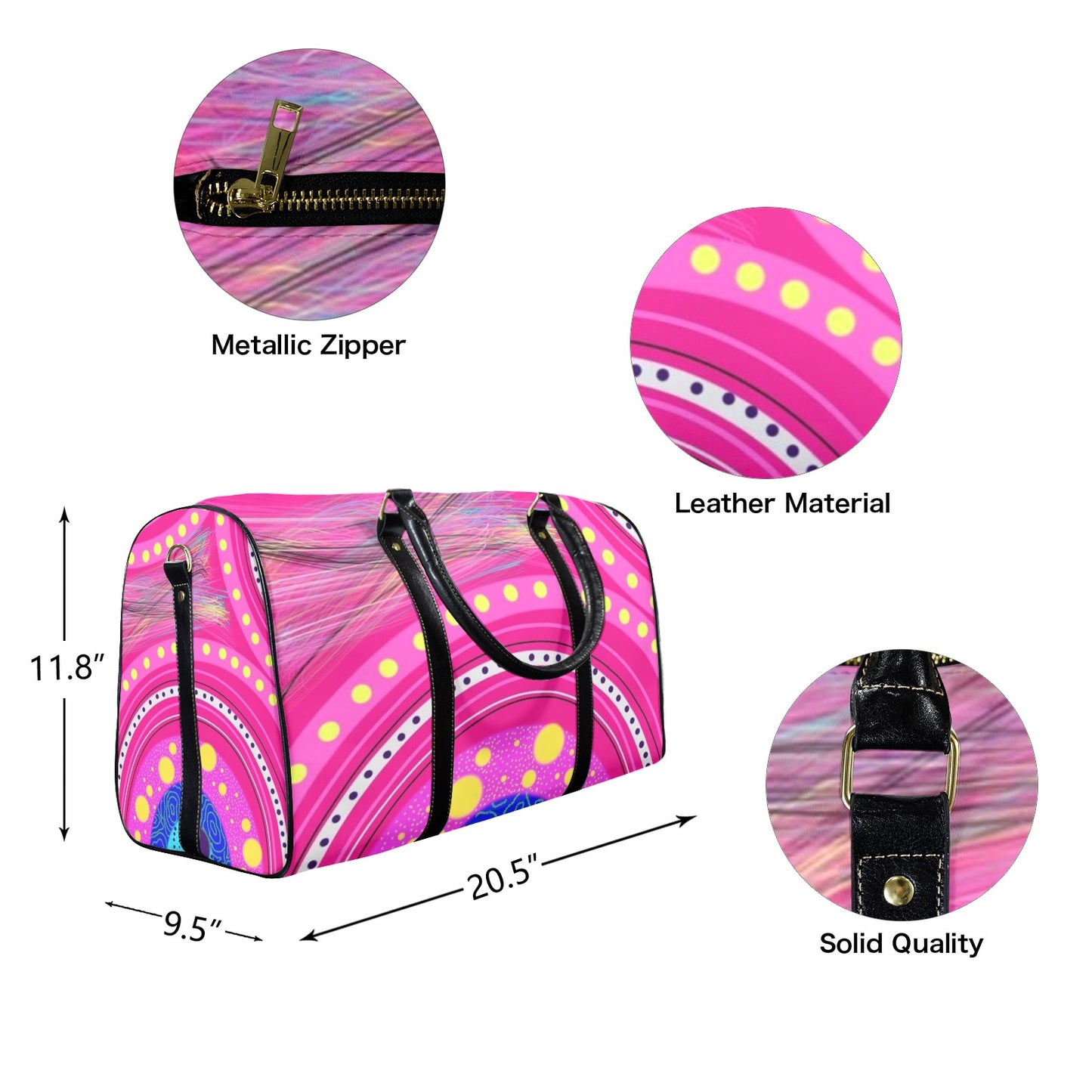 Neighbouring Countries Travel Bag