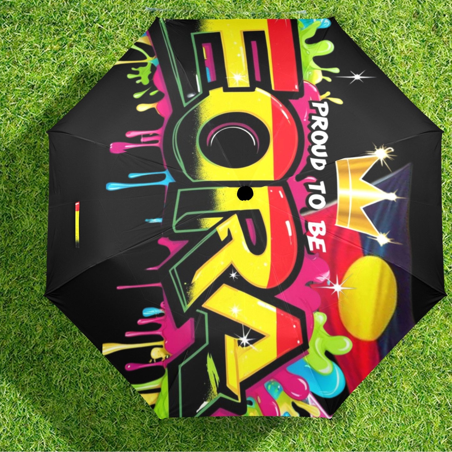 Proud To Be Eora Semi-Automatic Foldable Umbrella
