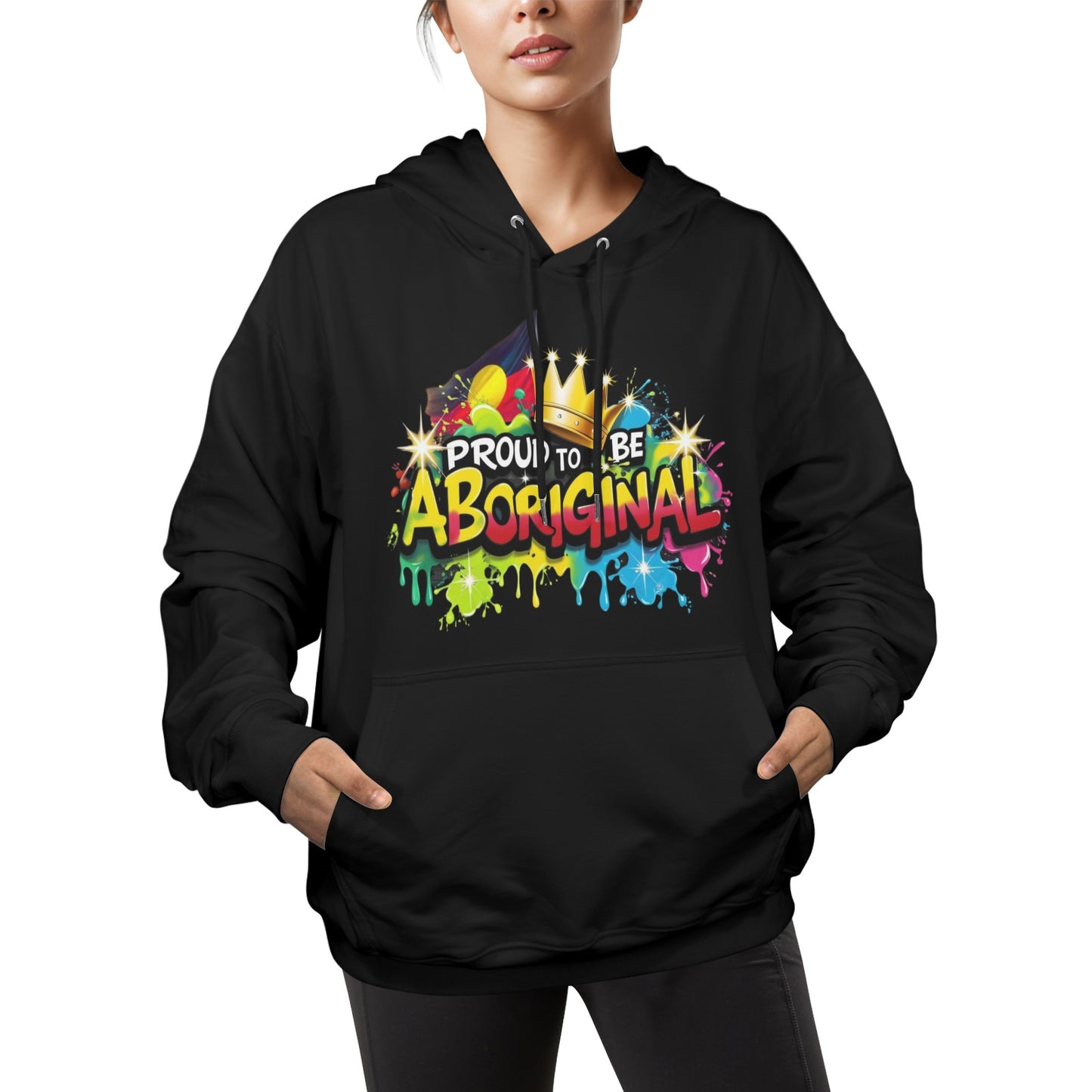 Proud to be Aboriginal Women's Hoodie