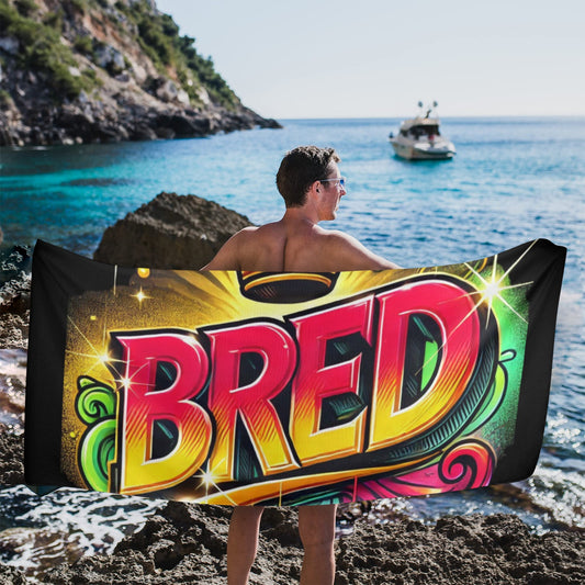 Bred Beach Towel