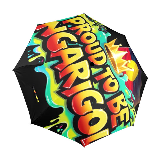 Proud To Be Ngarigol Umbrella Semi-Automatic Foldable Umbrella