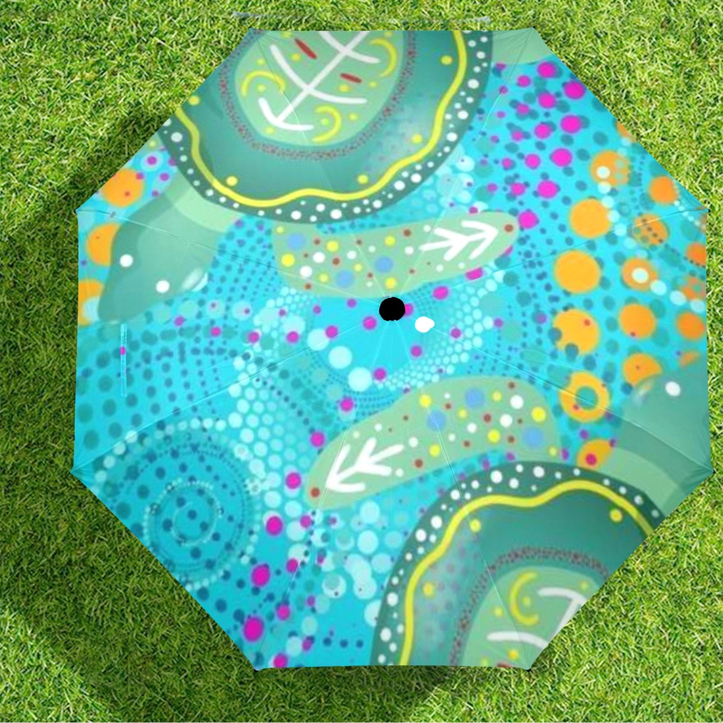 Walkabout Semi-Automatic Foldable Umbrella