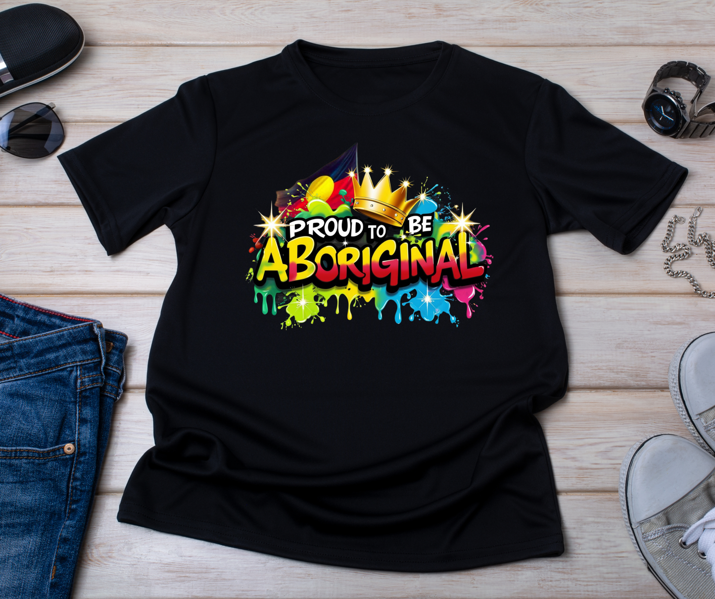 Proud to be Aboriginal Tee