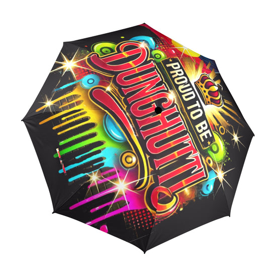 Proud to Be Dunghutti Umbrella Semi-Automatic Foldable Umbrella