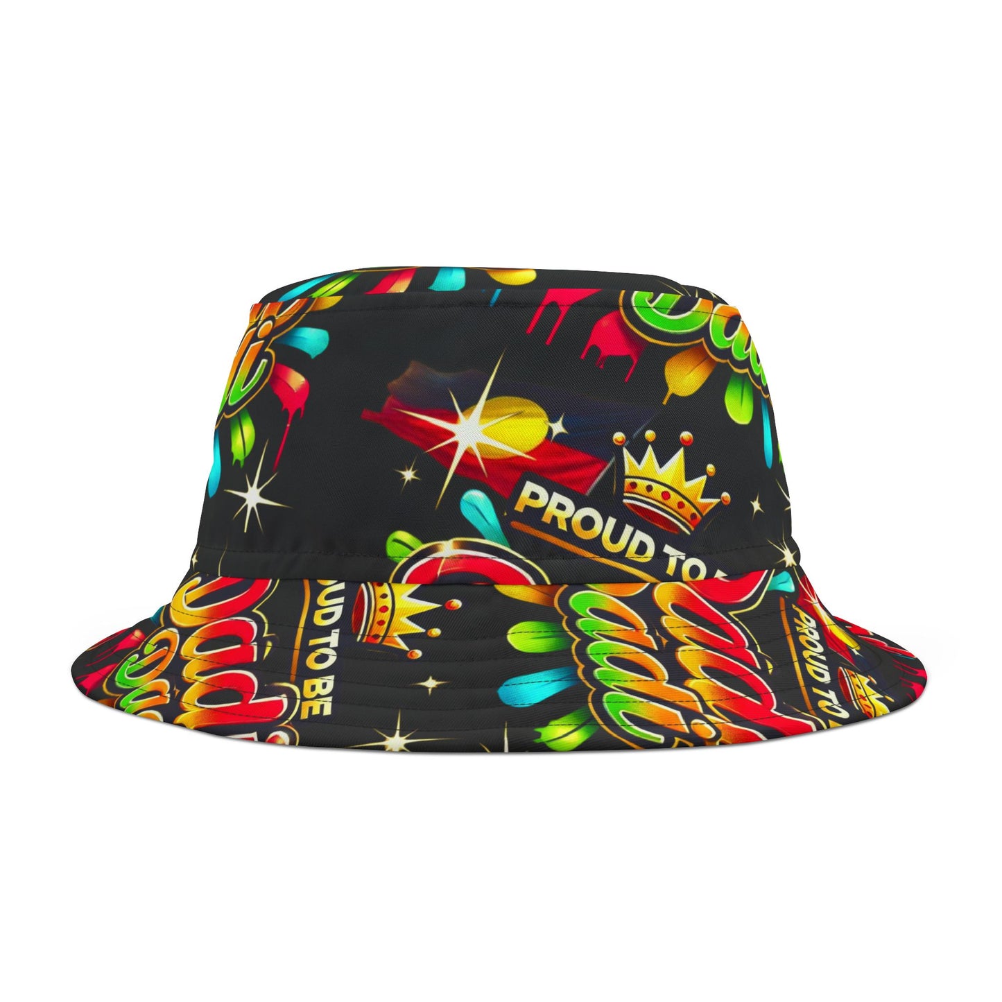 Graffitii Bucket Hat Proud to be Dadi Dadi