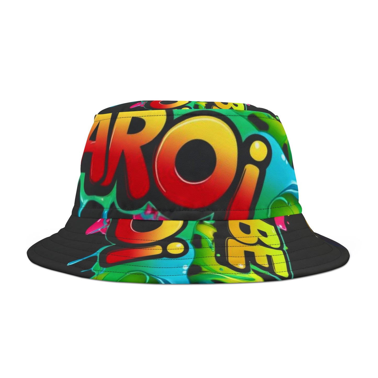 Graffiti Bucket Hat - Proud to be Kamilaroi