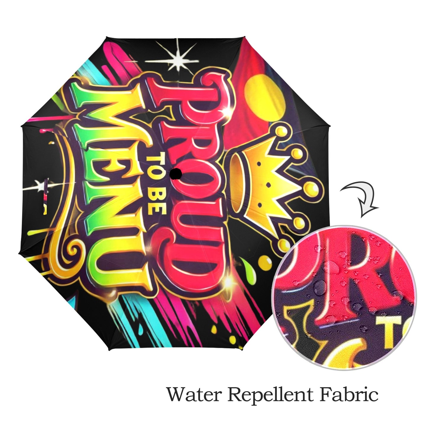 Proud To Be Menu Semi-Automatic Foldable Umbrella