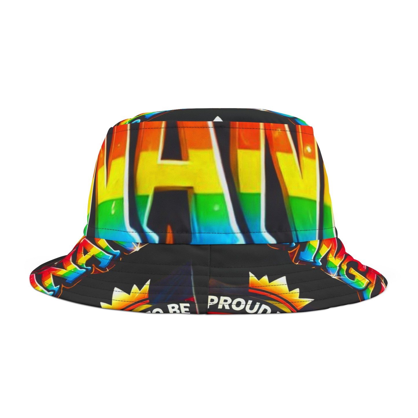 Graffiti Bucket Hat - Proud to be Anangu