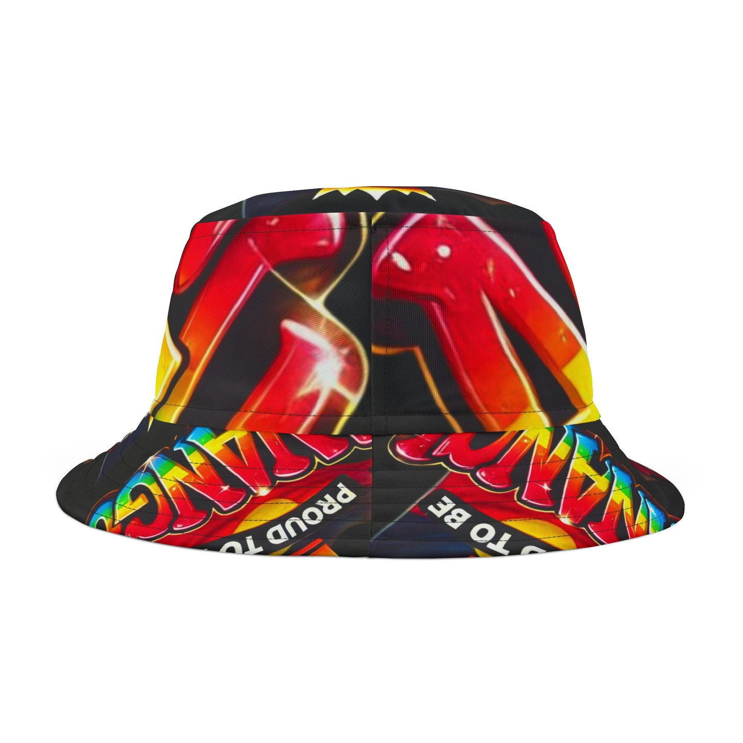 Graffiti Bucket Hat - Proud to be Anangu