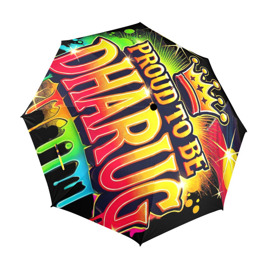 Proud To Be Dharug Umbrella Semi-Automatic Foldable Umbrella