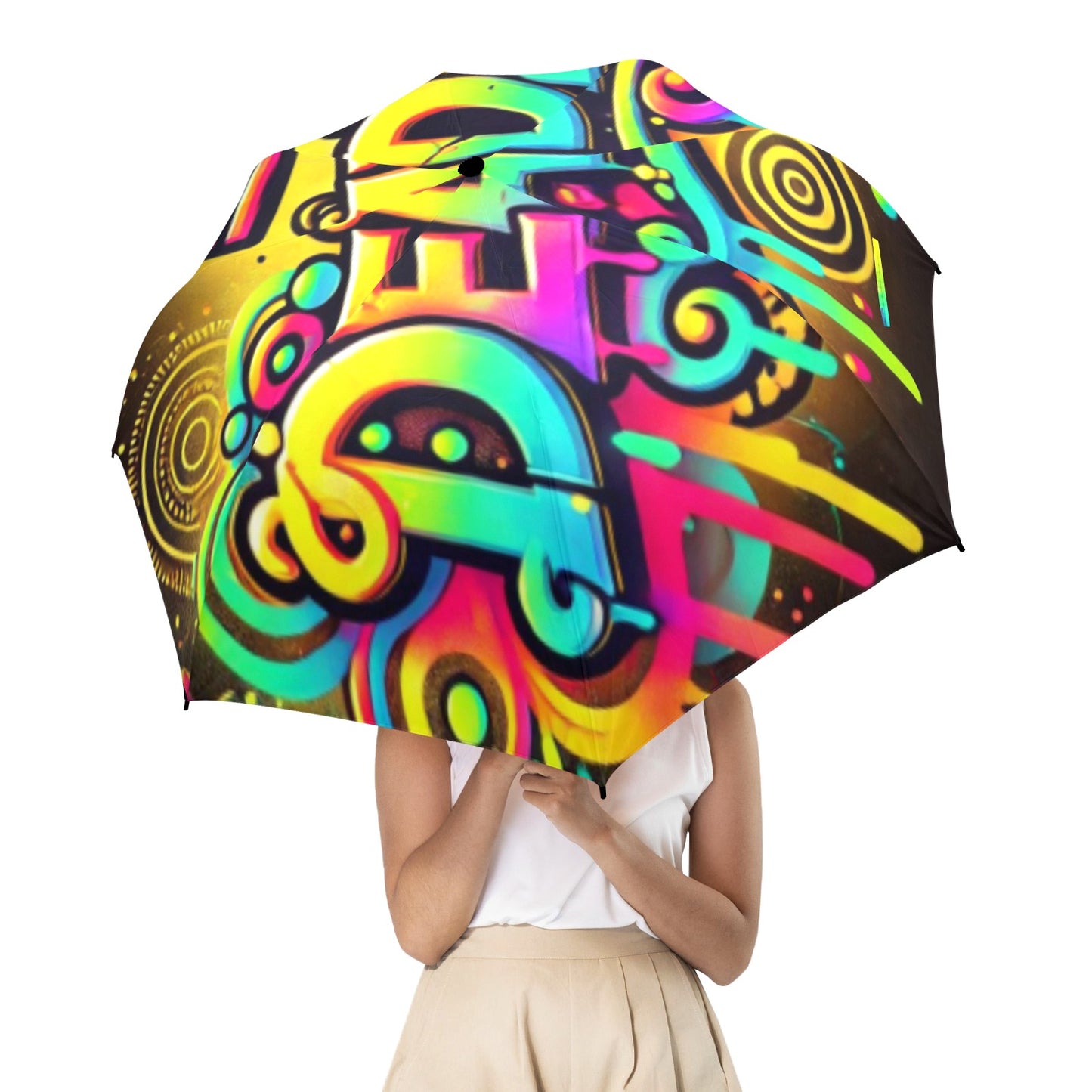 Deadly Umbrella Semi-Automatic Foldable Umbrella