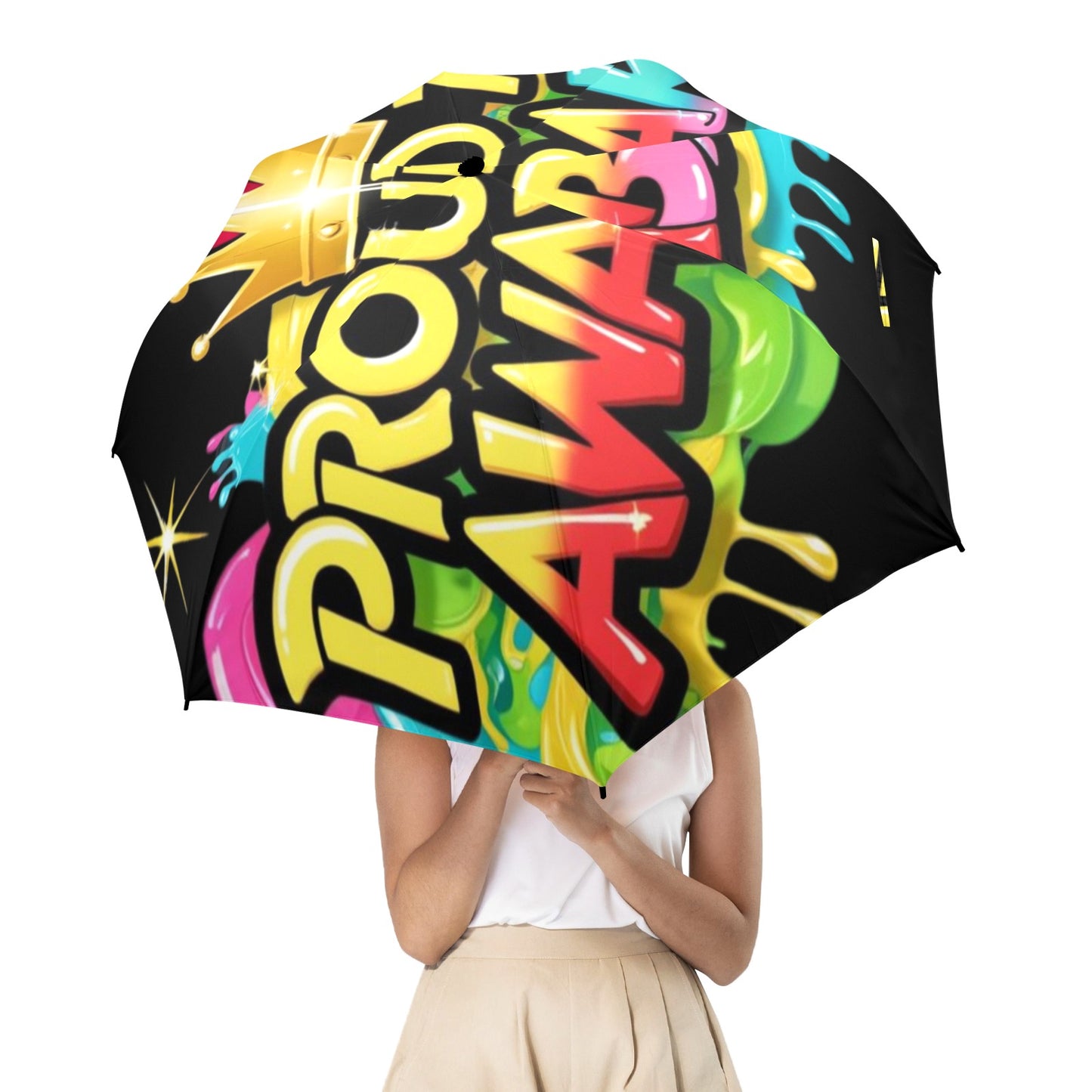 Proud To Be Awabakal Umbrella Semi-Automatic Foldable Umbrella