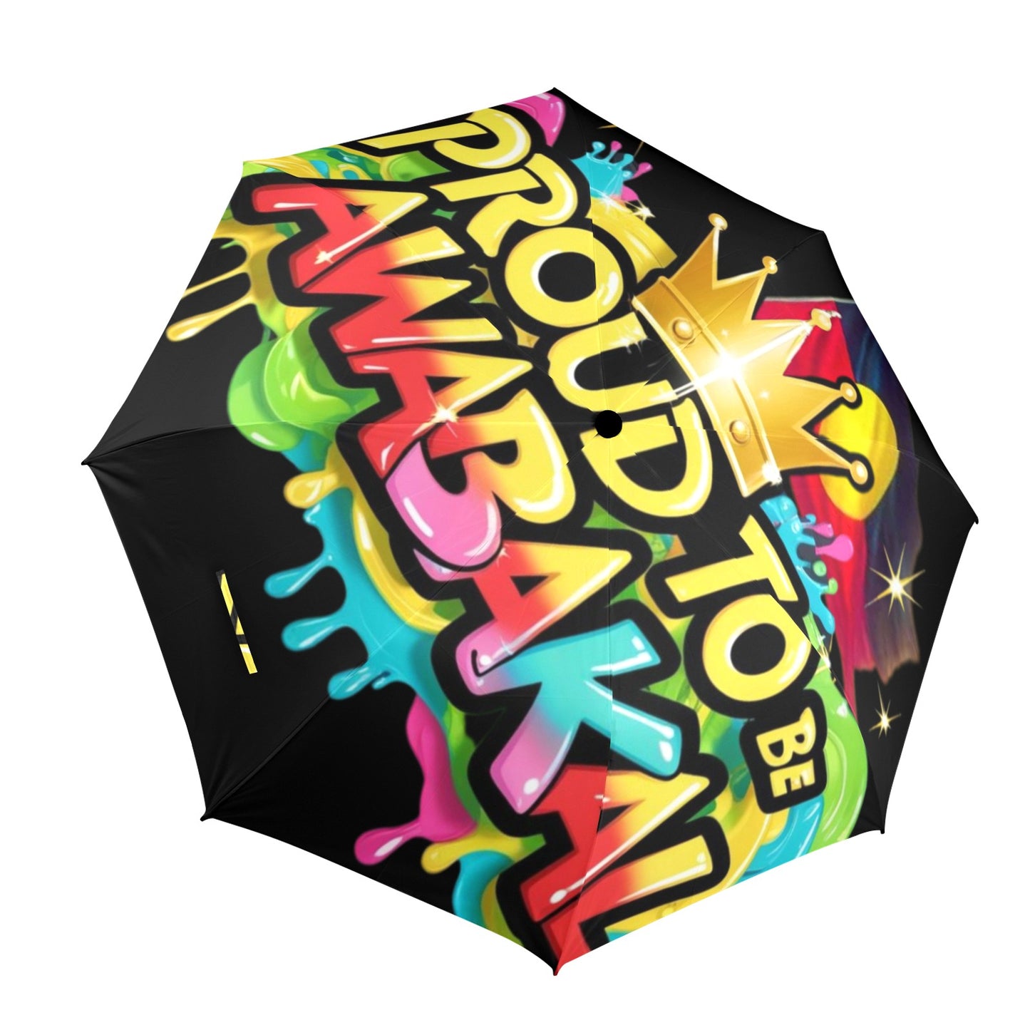 Proud To Be Awabakal Umbrella Semi-Automatic Foldable Umbrella