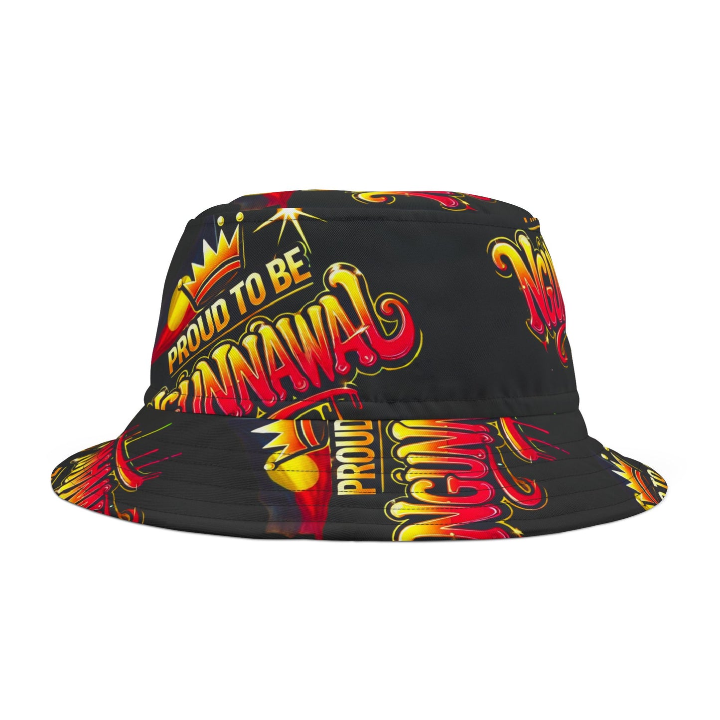 Graffiti Bucket Hat Proud to Be Ngunnawal