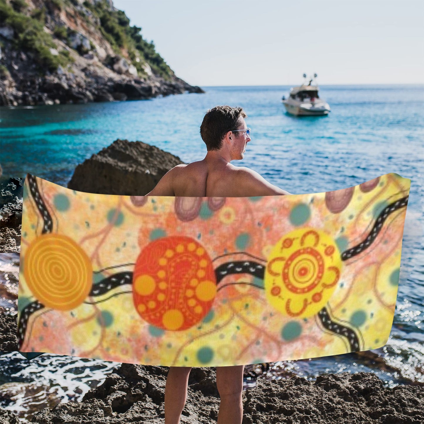 Making Track Beach Towel Beach Towel