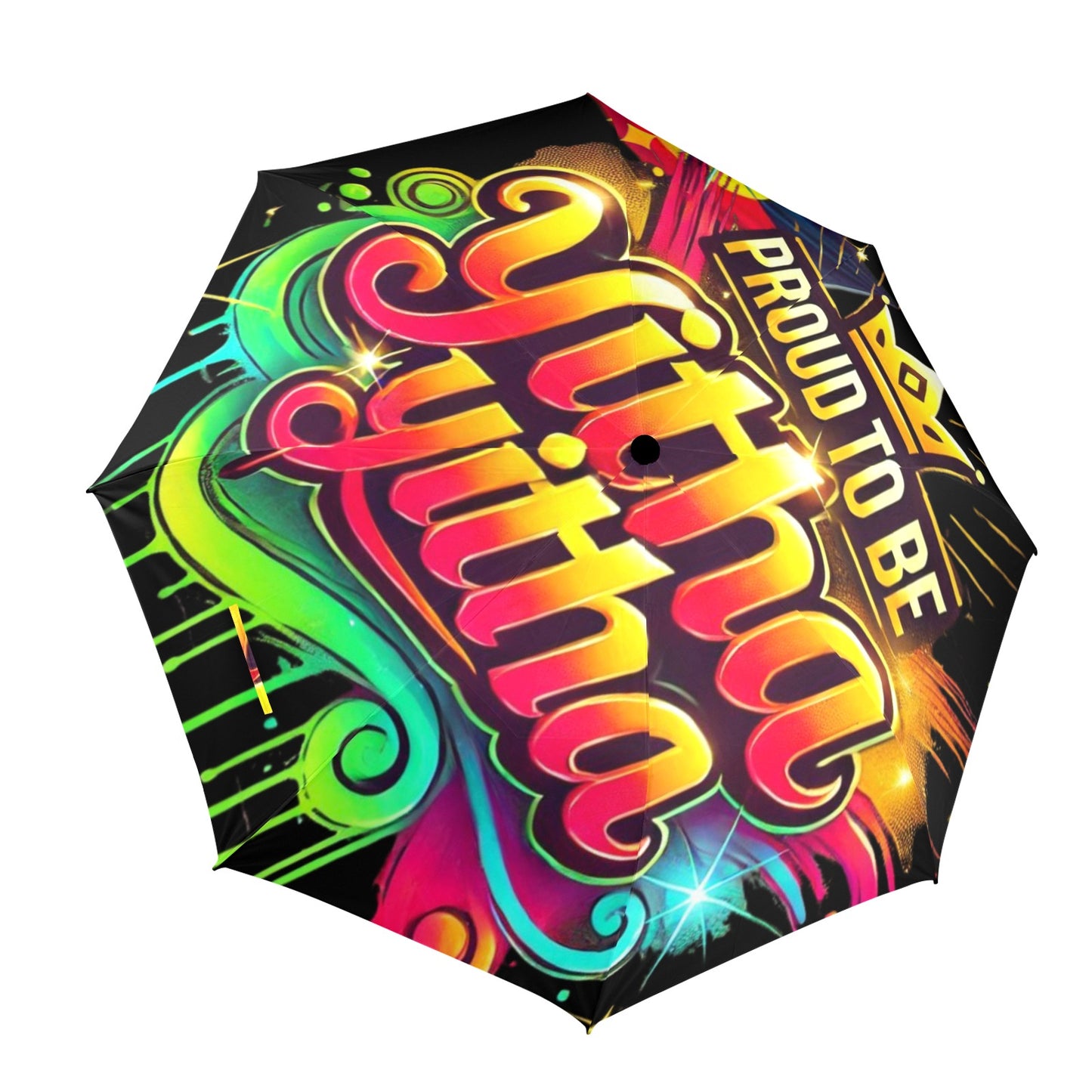 Proud to be Yitha Yitha Umbrella Semi-Automatic Foldable Umbrella