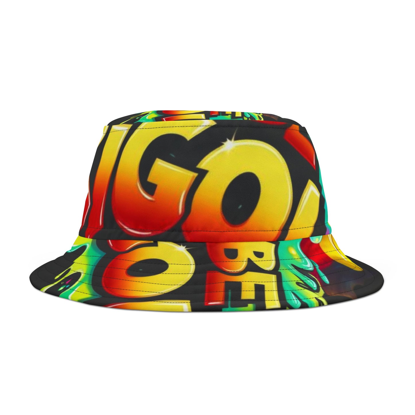 Graffiti Bucket Hat - Proud to be Ngarigol