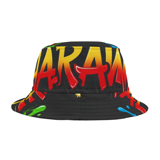 Graffiti Bucket Hat Proud to be Tharawal