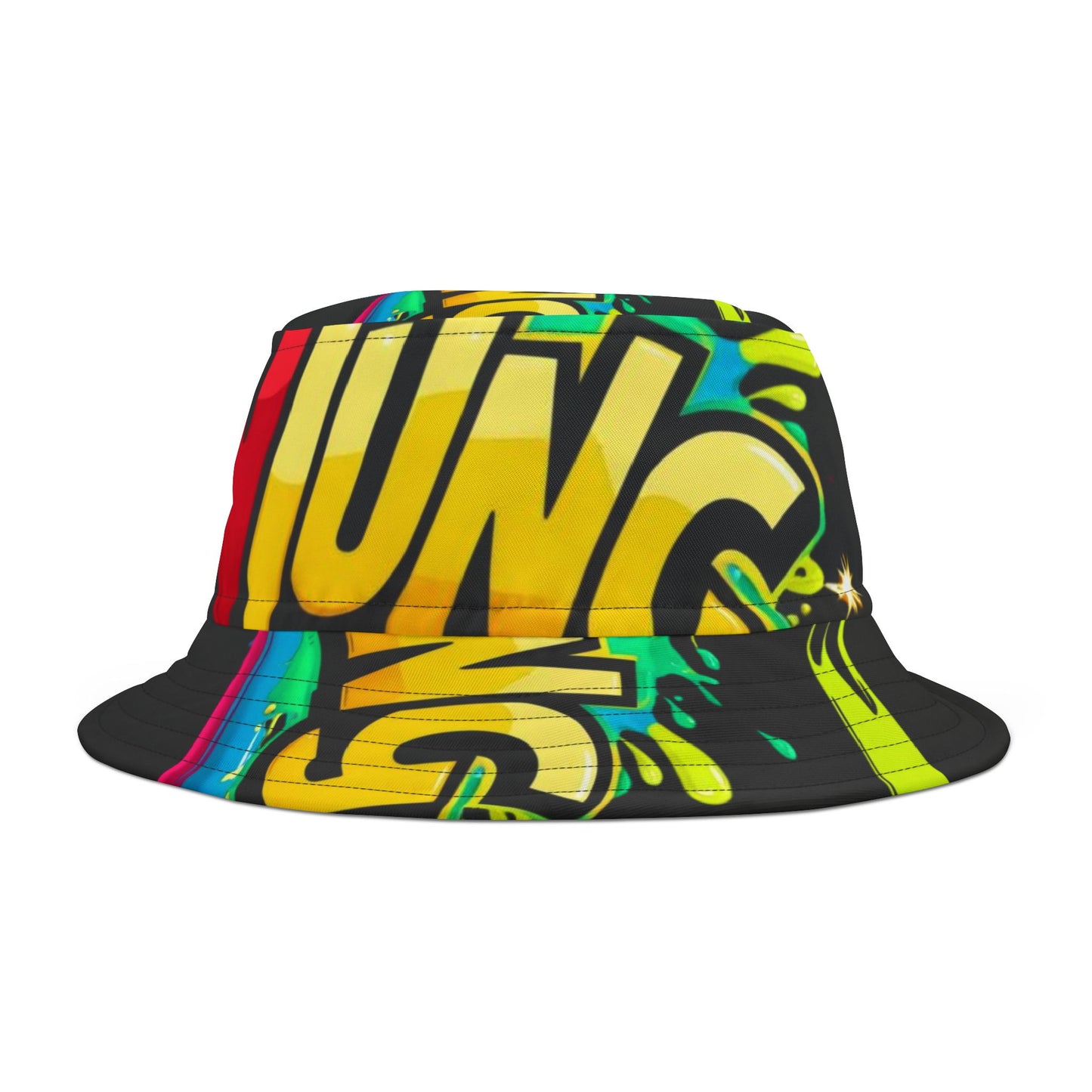 Graffitii Bucket Hat Proud to Be Darkinjung