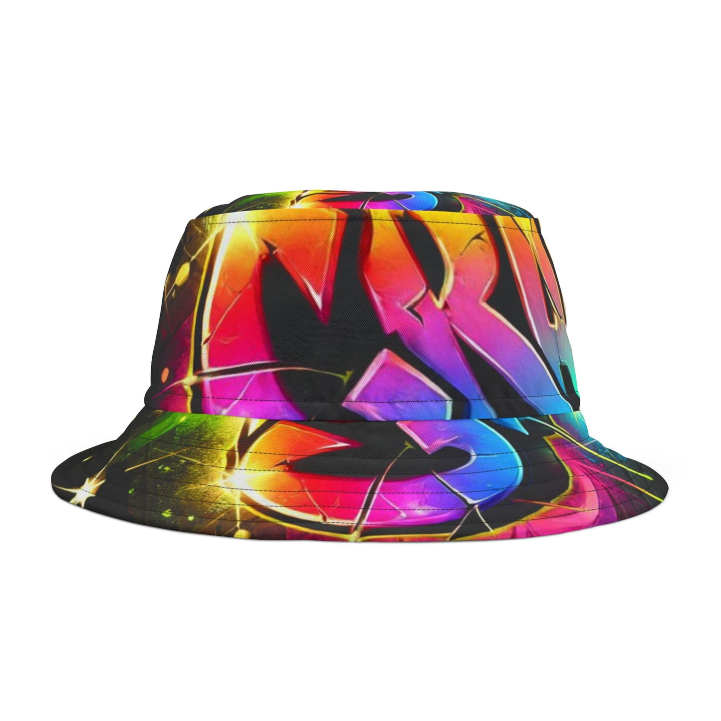 Graffiti Bucket Hat - Cracked