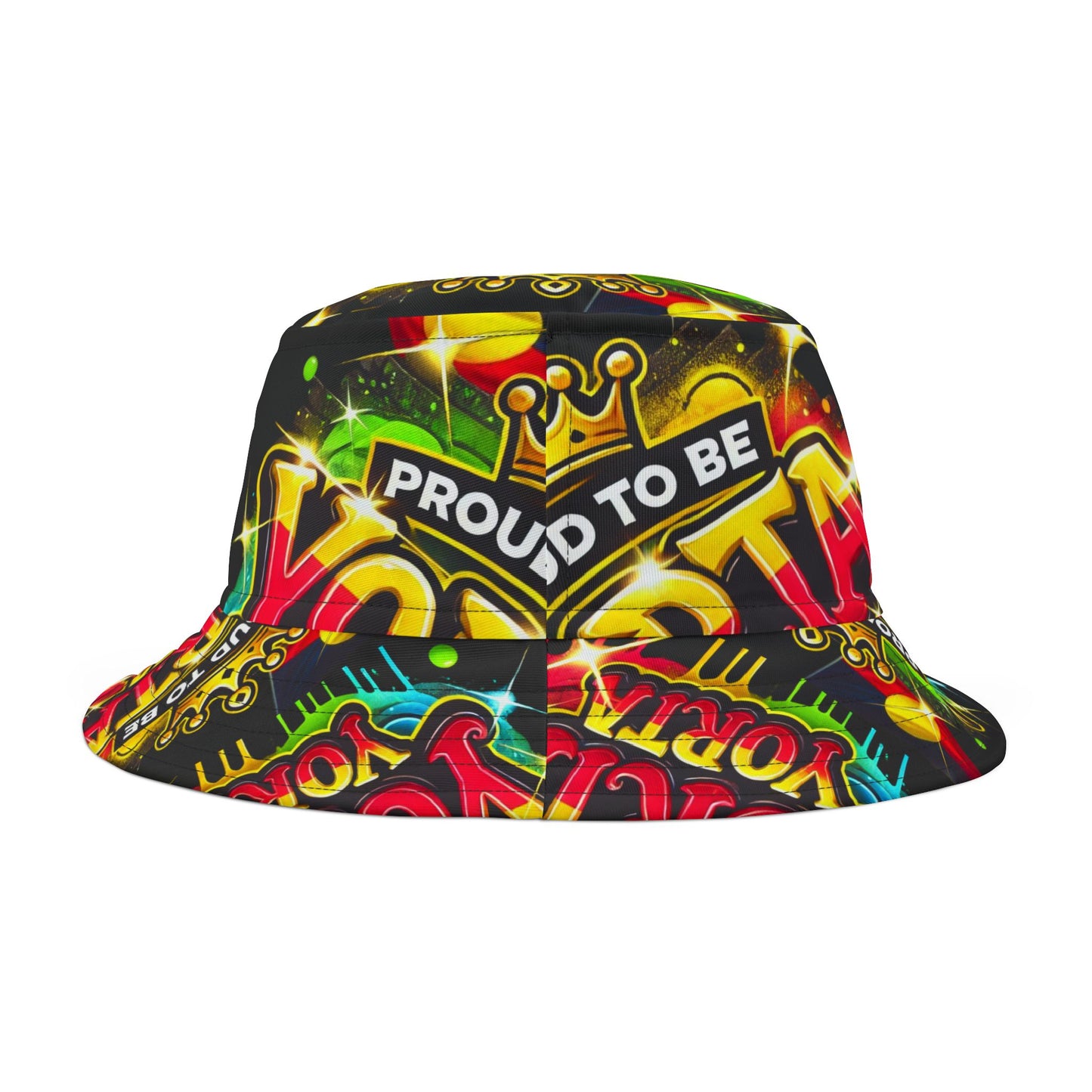 Graffiti Bucket Hat - Proud To Be Yorta Yorta