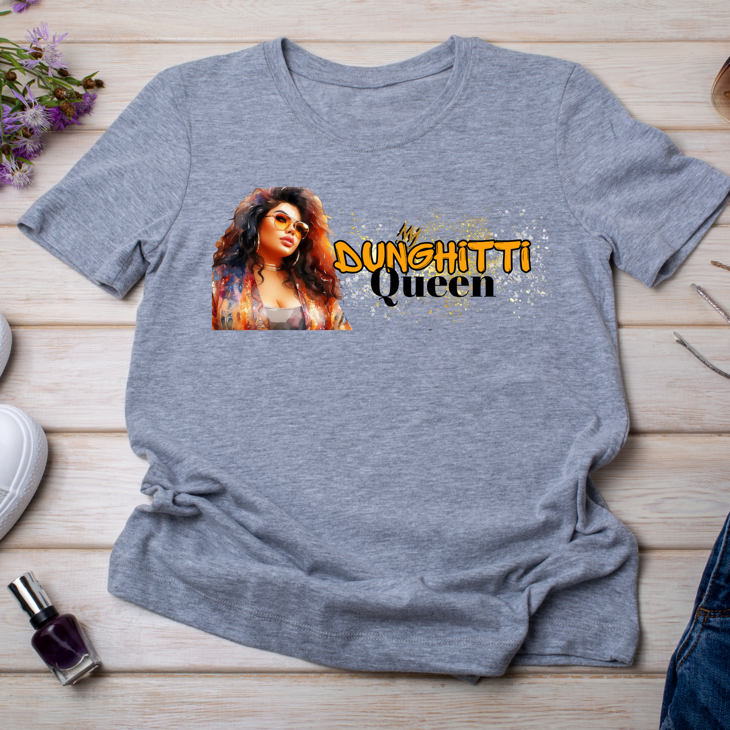 Dunghutti Queen Tee
