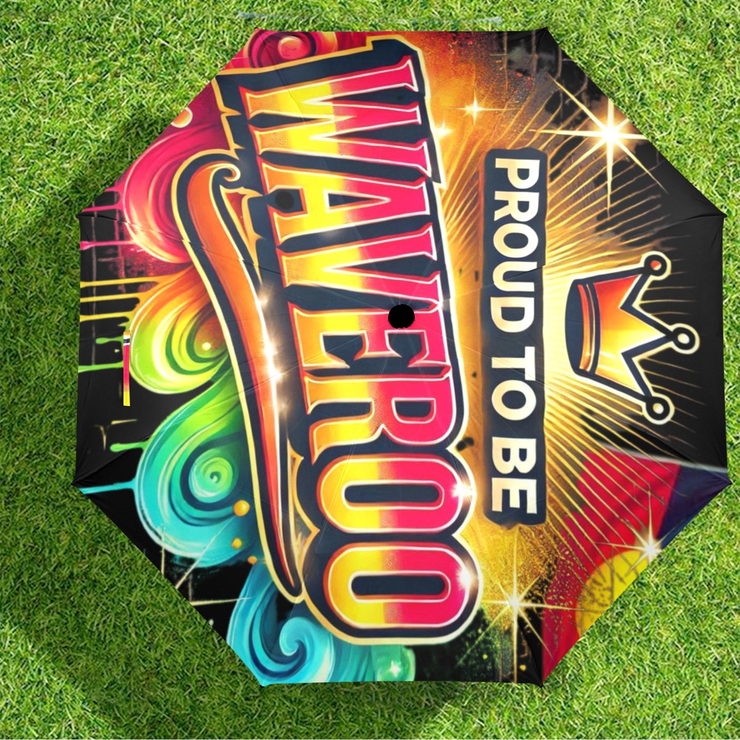 Proud To Be Waveroo Umbrella Semi-Automatic Foldable Umbrella
