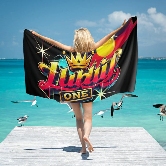 Lubly one Beach Towel
