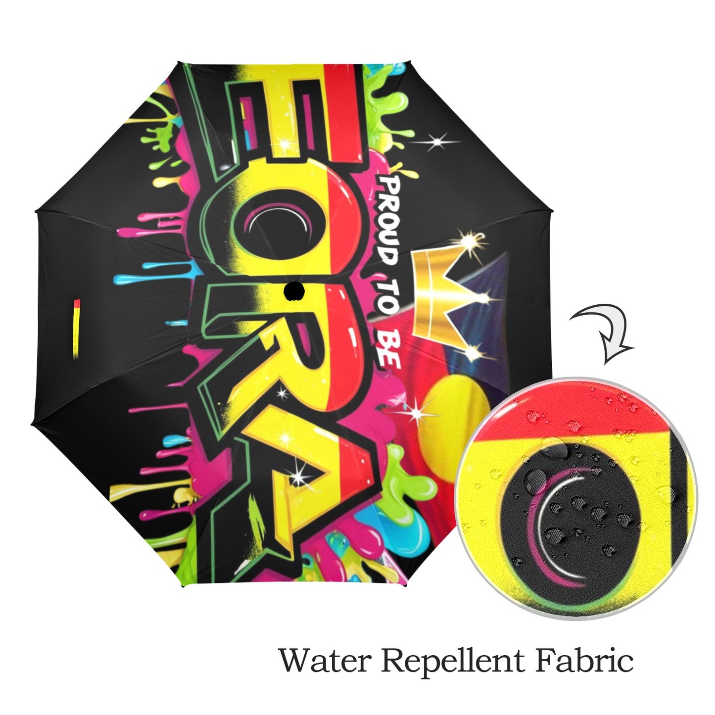 Proud To Be Eora Semi-Automatic Foldable Umbrella
