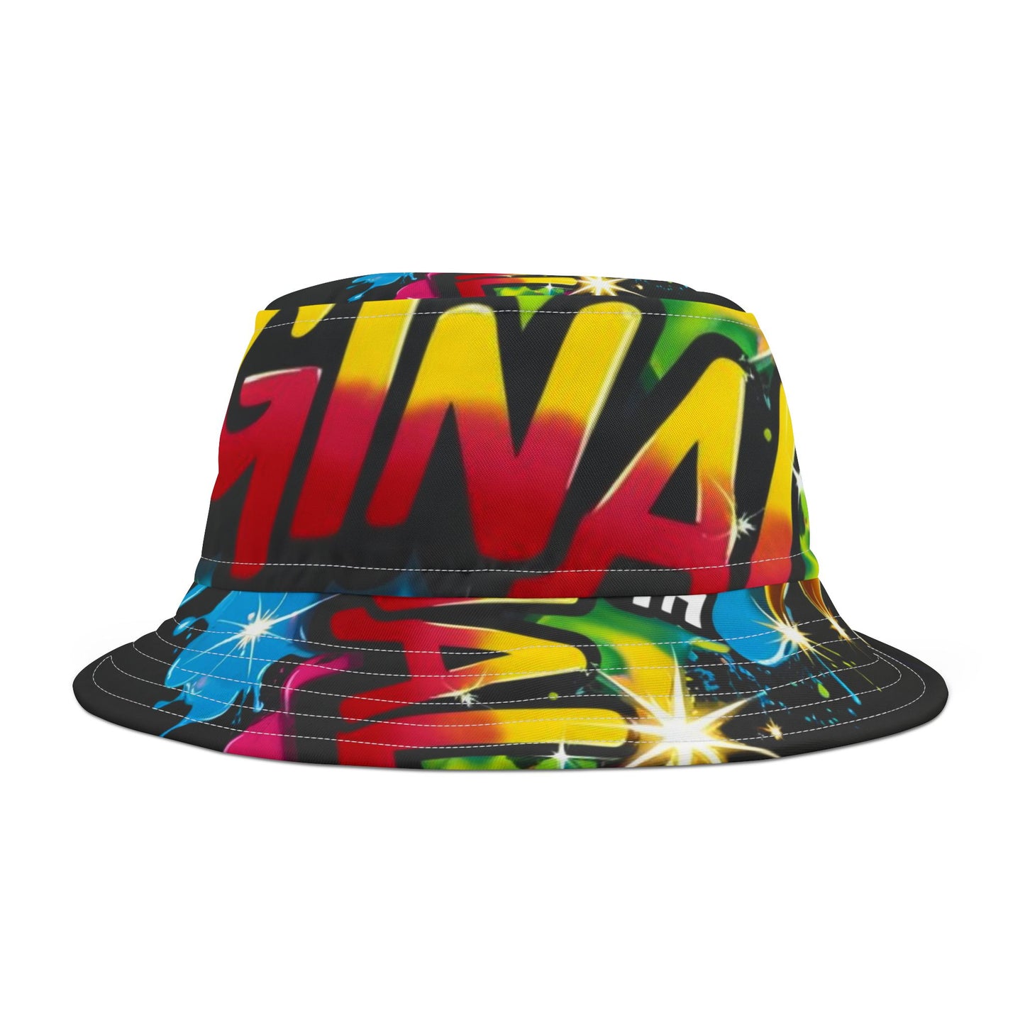 Graffiti Bucket Hat Proud to Be Aboriginal