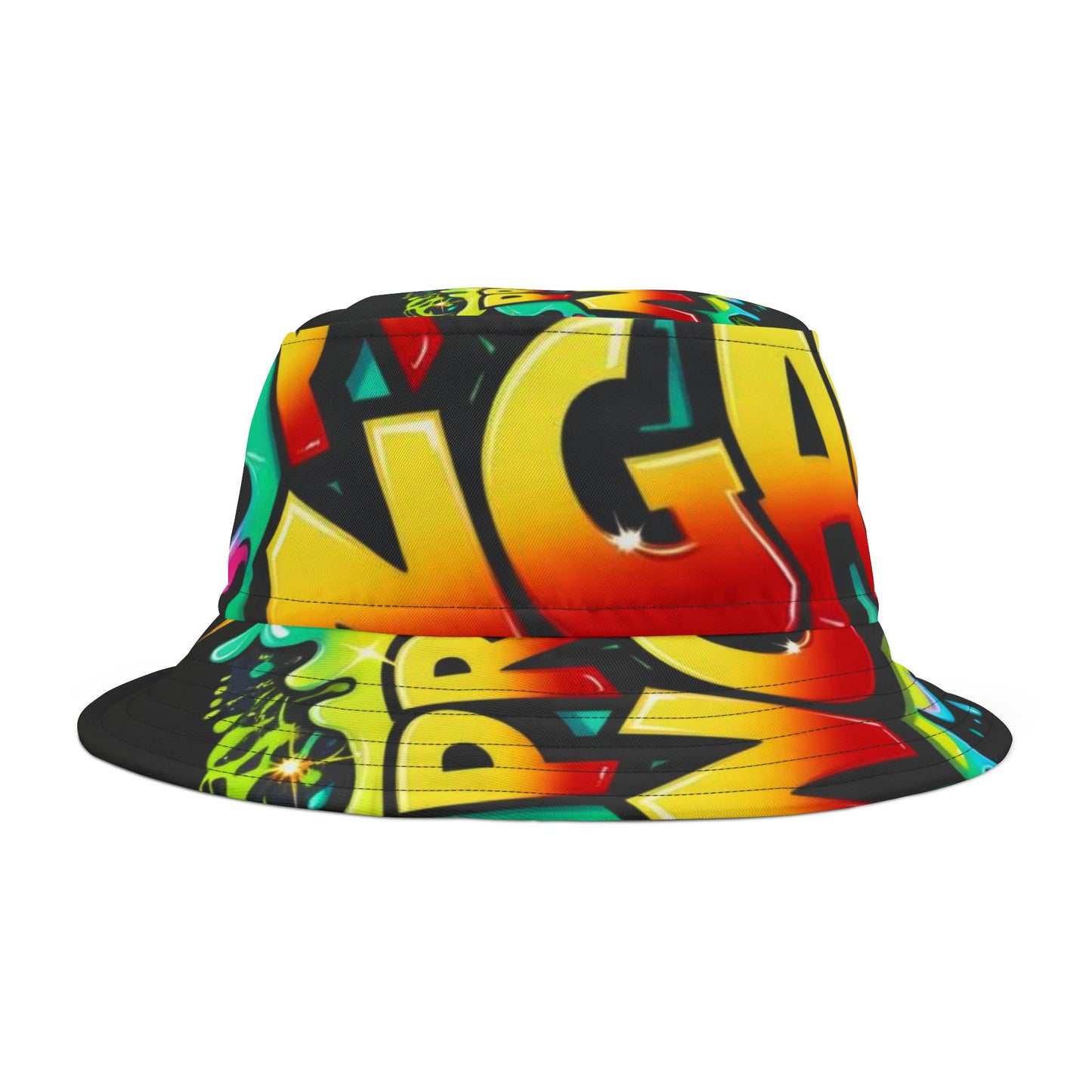 Graffiti Bucket Hat - Proud to be Ngarigol