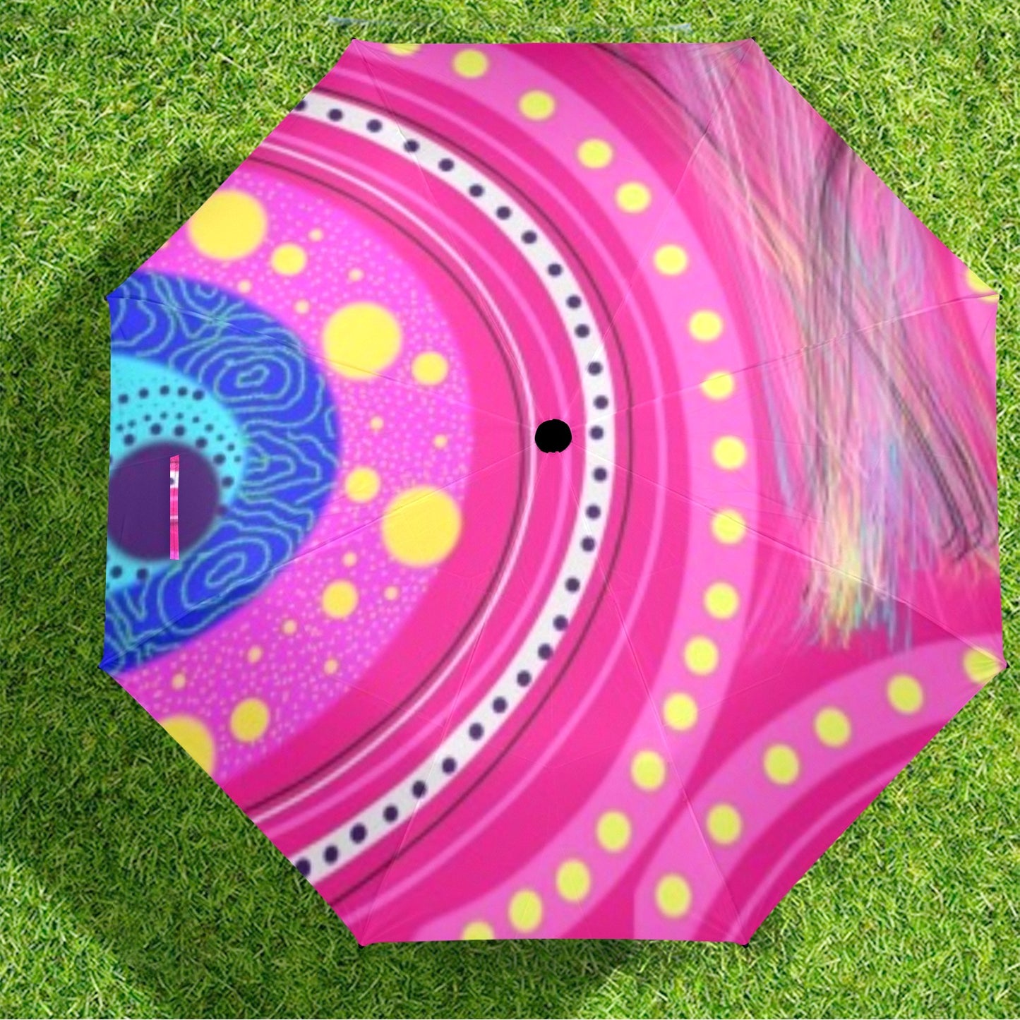 Neighbouring Countries Umbrella Semi-Automatic Foldable Umbrella