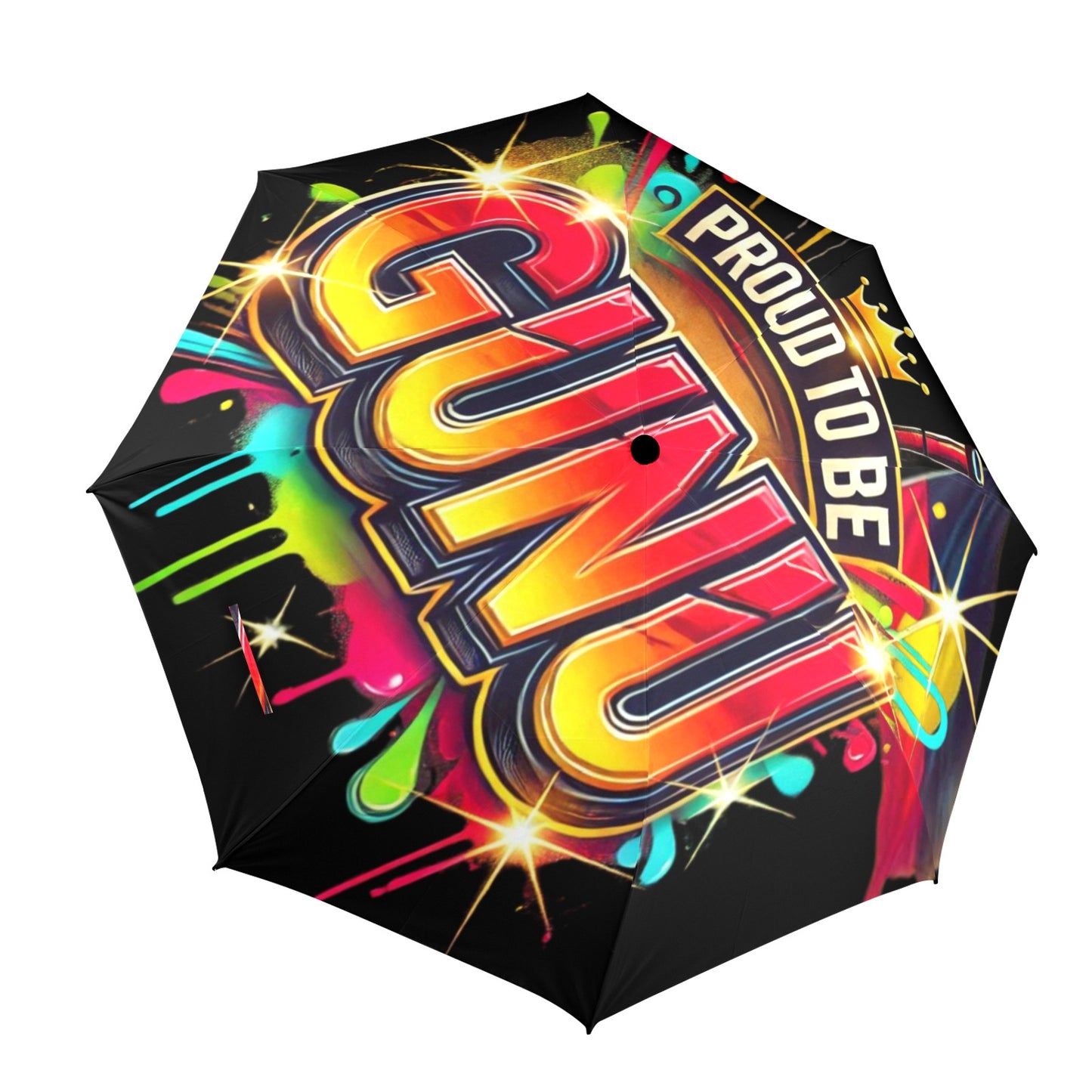 Proud To Be Gunu Umbrella Semi-Automatic Foldable Umbrella